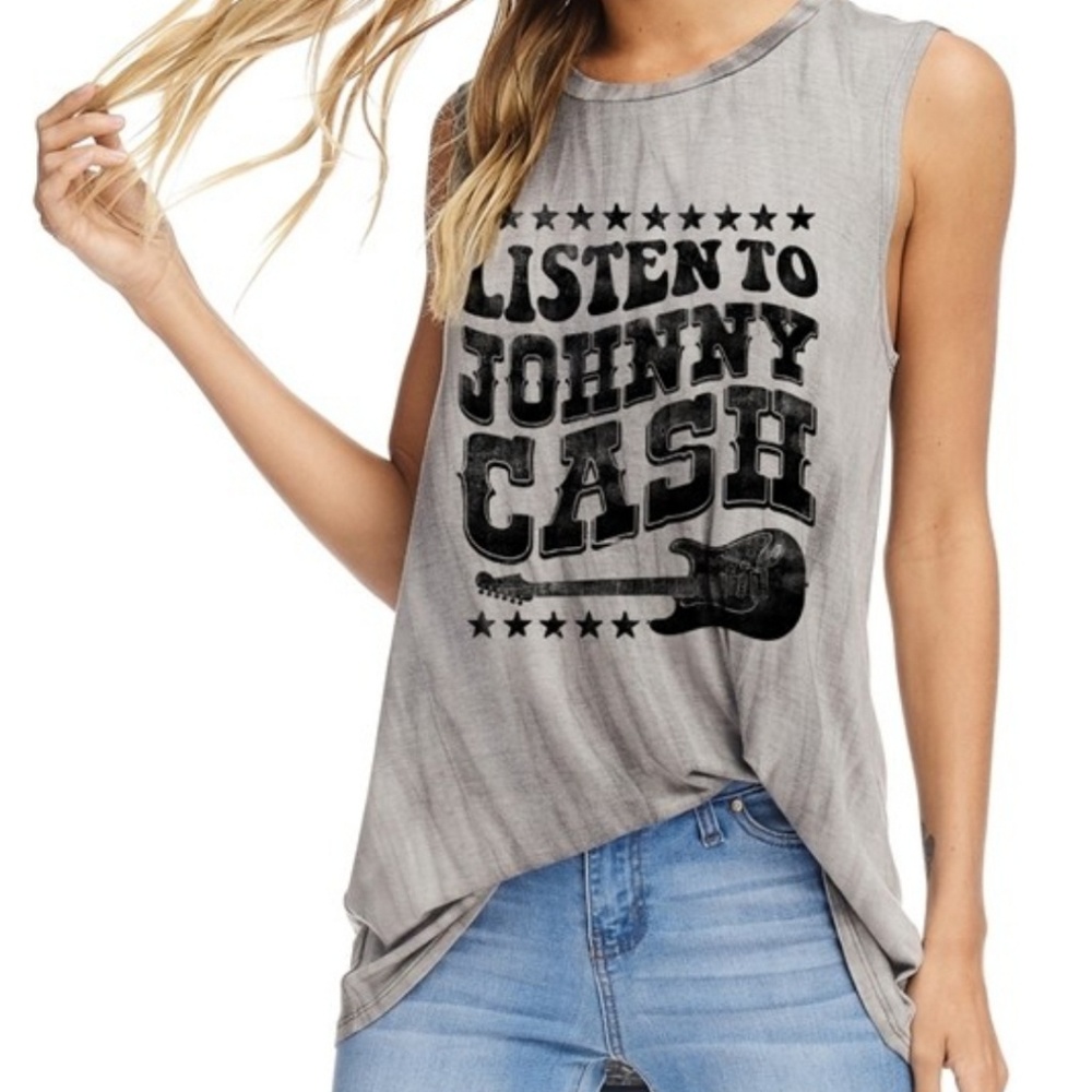 Johnny Cash tank top